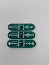 3x ELENCO Snap Circuits Replacement Capacitor Lot: C4 100 f, 6SCC4