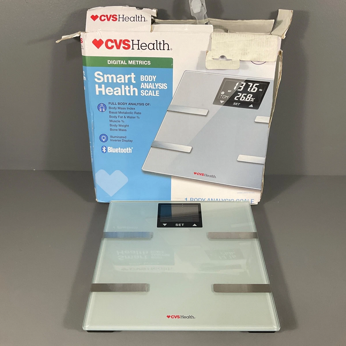 How To Operated CVS Health Scale BF720 Digital Bluetooth