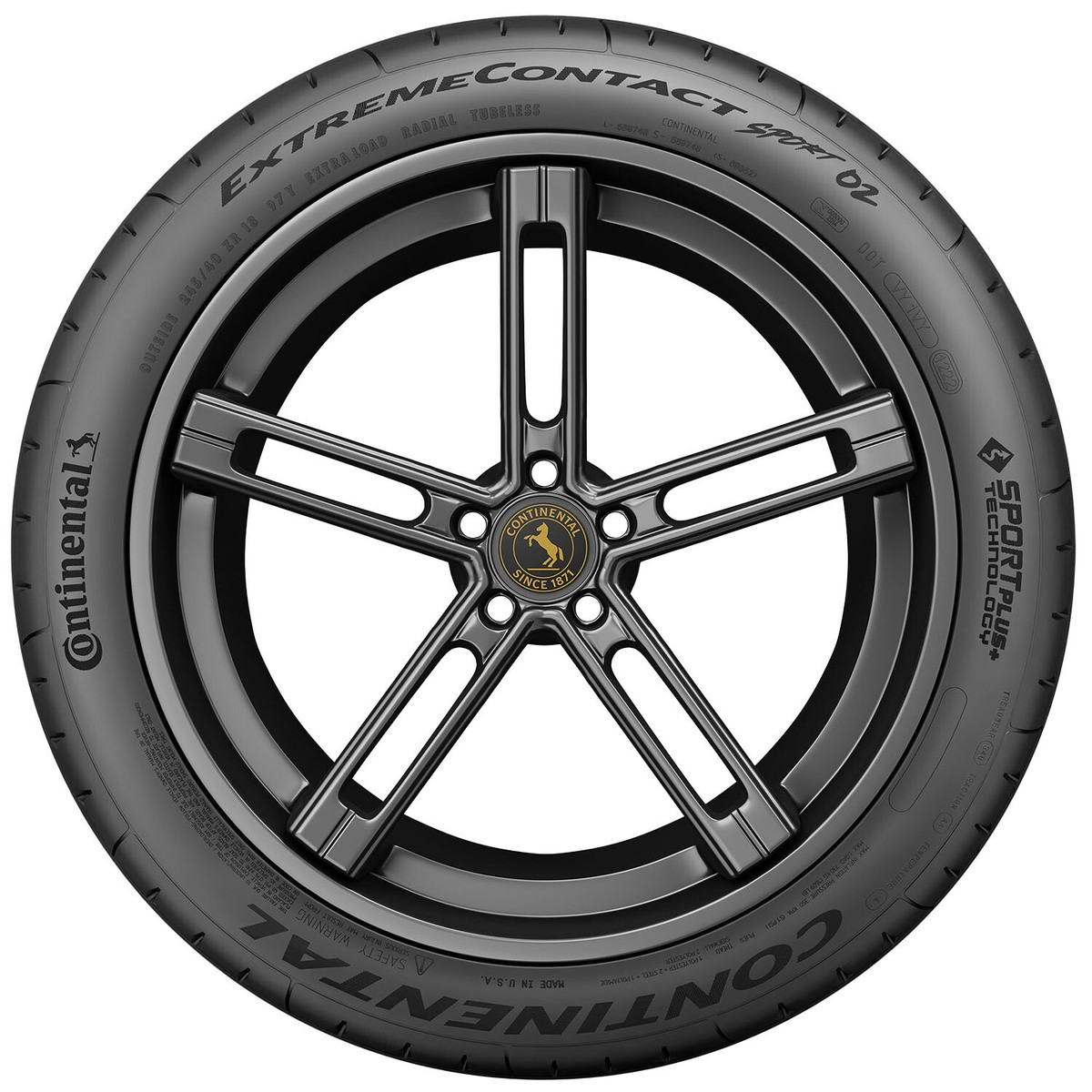 タイヤ・ホイール Continental Extreme Contact 255/35 ZR 19 2 New Continental Extremecontact Sport 02 - 255/35zr19 Tires