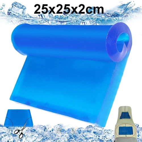 2cm Motorcycle Seat Gel Pad Shock Absorption Mat Comfortable Soft Cushion NEW - Picture 2 of 12