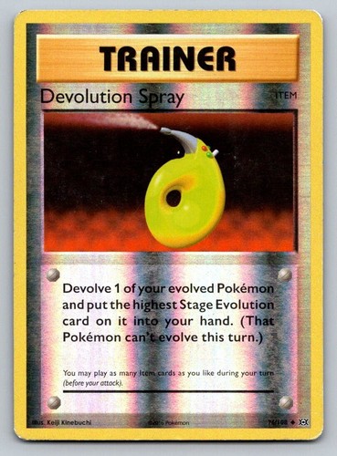 Devolution Spray 76/108 Reverse Foil Holo