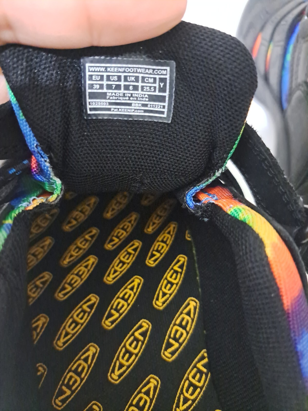 Sandali Keen Tie dye Newport escursionismo pescatore scarpa da acqua multicolore bambino grande 7 anni