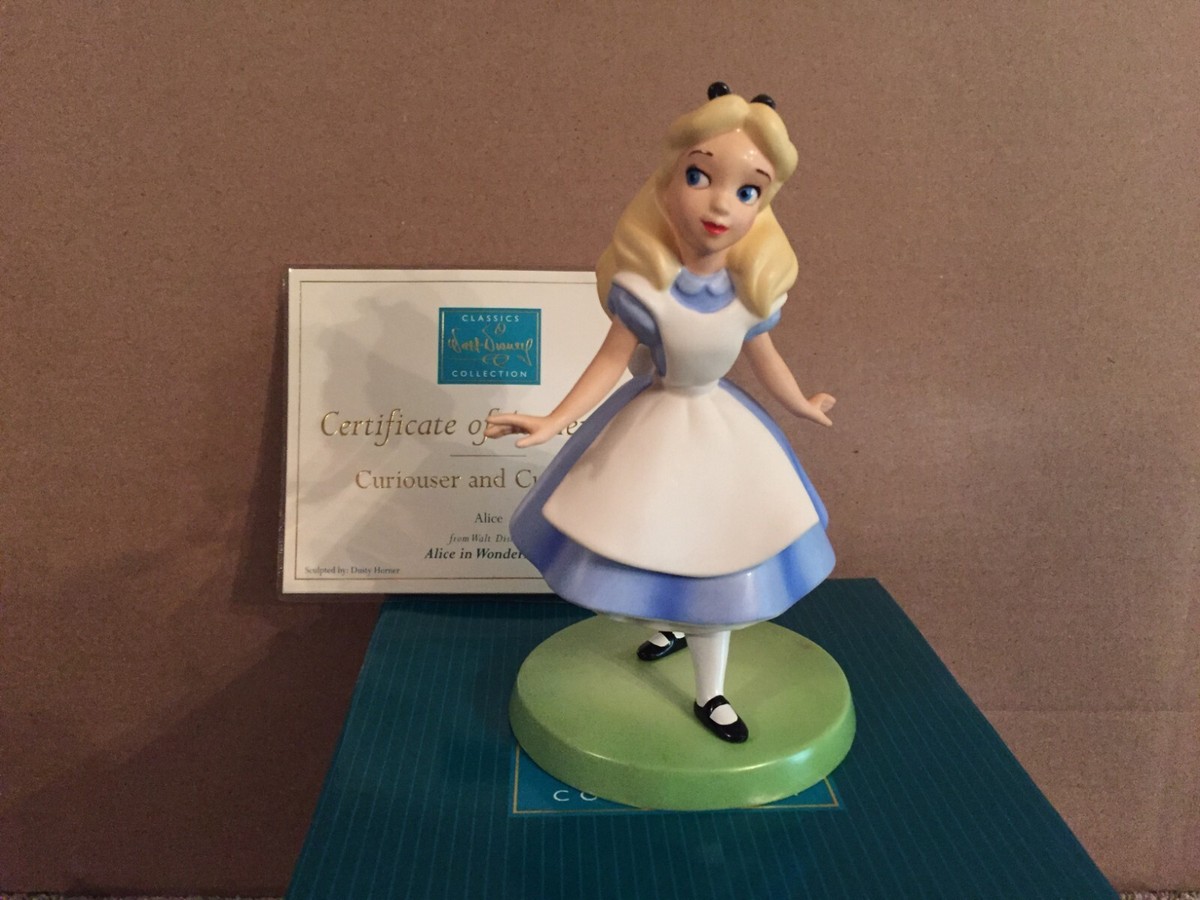 WDCC ★Curiouser and Curiouser WDCC Alice in Wonderland - Alice 
