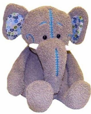 23 cm Plüsch ELEFANT Kuscheltier WEICHES SPIELZEUG Tier JOMANDA Neugeborenes Baby Geschenk 0+