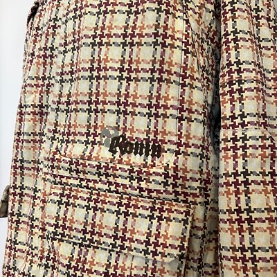Vintage Burton Snowboarding Jacket Ronin Y2K Houndstooth Plaid
