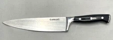 Cuisinart Classic 8" Triple Rivet Black Handle Chef’s Knife EUC!