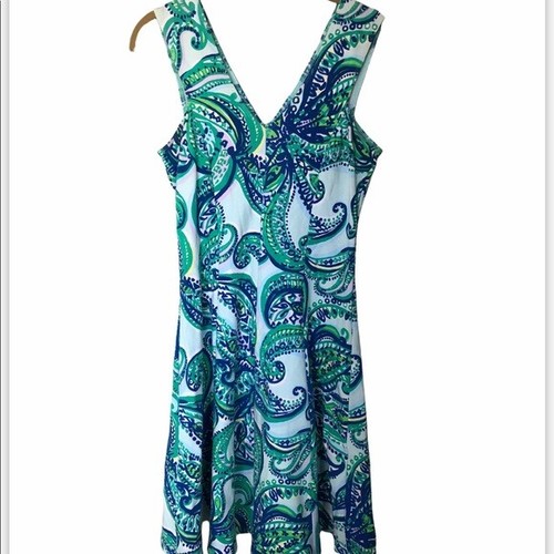 LILLY PULITZER Green Dahlia Paisley 