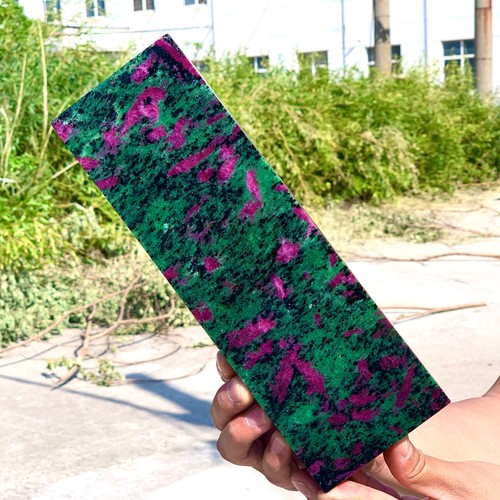 3.85LB Natural green Ruby zoisite (anylite) crystal Chakra Healing Energy - 第 12/16 張圖片