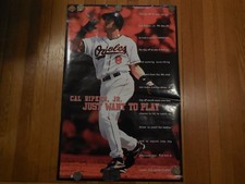 cal ripken jr -just want to play  1997 costacos poster
