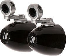 Kicker 40KMMTES MiniTowerEnclosures for 4" Drivers,Pair