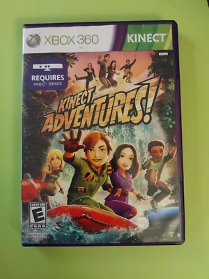 Kinect Adventures (Microsoft Xbox 360, 2010) Requires Kinect Sensor