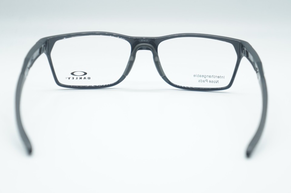 NEW OAKLEY OX8032-0457 HEX JECTOR BLACK INK AUTHENTIC EYEGLASSES FRAMES ...
