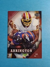 LaVar Arrington 2005 Upper Deck Football Card # 189 I4260