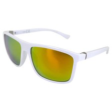 AlterImage Suave Sports Fashionable Sunglasses White Frame w/G-Tech Yellow Lens