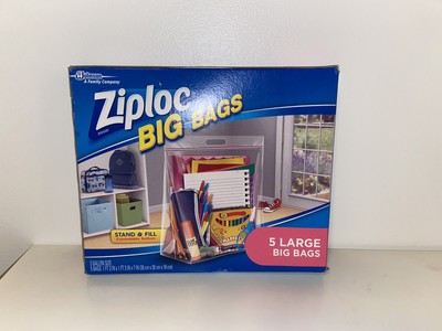 Ziploc Big Bags 5 Large Big Bags Brand New Ebay