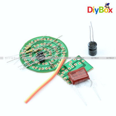 Energy-Saving 38 LEDs Lamps DIY Kits Electronic Suite 1 Set D