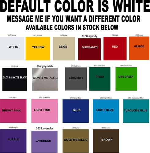 BOAT DECALS SET OF 2 CUSTOM NAME STICKER 6 X 40 PERSONALIZED DECAL LETTERING - Picture 3 of 4