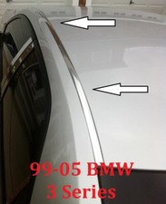 For 1999-2005 Bmw E46 3 Series Chrome Roof Top Trim Molding Kit