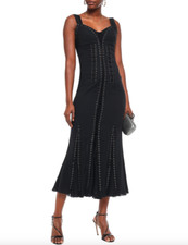 DOLCE&GABBANA Lace-Up Mermaid Maxi Dress