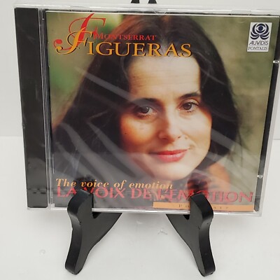 La Voix de L'Emotion by Montserrat Figueras CD 1997 NEW The Voice of Emotion 