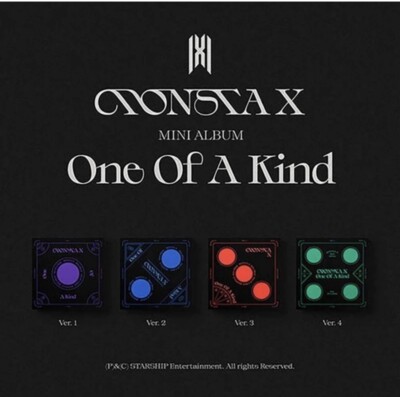MONSTA X: One Of A Kind (Ver 3) with POB