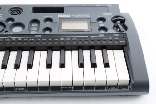 Korg MS1 microSAMPLER Sampling Keyboard 006210 mit Netzteil Mikrofon - Bild 4 von 19
