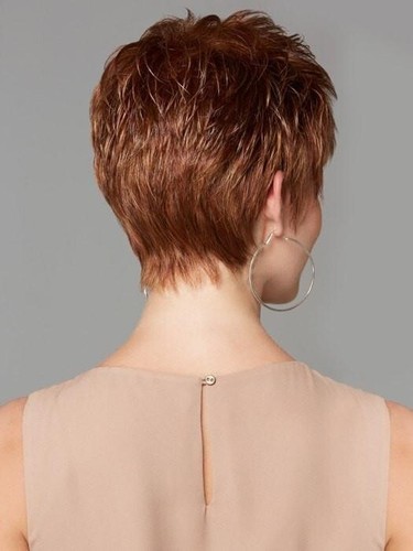 Gabor Dash Dark Copper Auburn Cute Pixie Cut Short Wig for Women Party Daily Wig - Picture 3 of 17