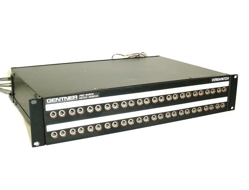 Gentner 920-752-001 Versapatch Pre-Wired 48-Port 1/4" TRS Audio Patch Panel - Afbeelding 2 van 7