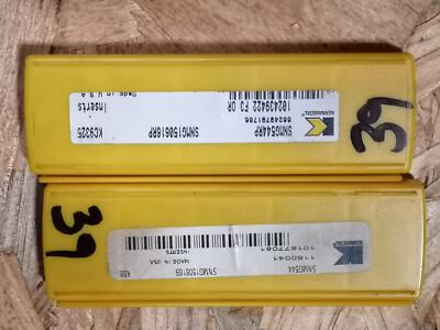 Kennametal Carbide Indexable Inserts SNMG544 SNMG150616RP & B QTY 4 K39