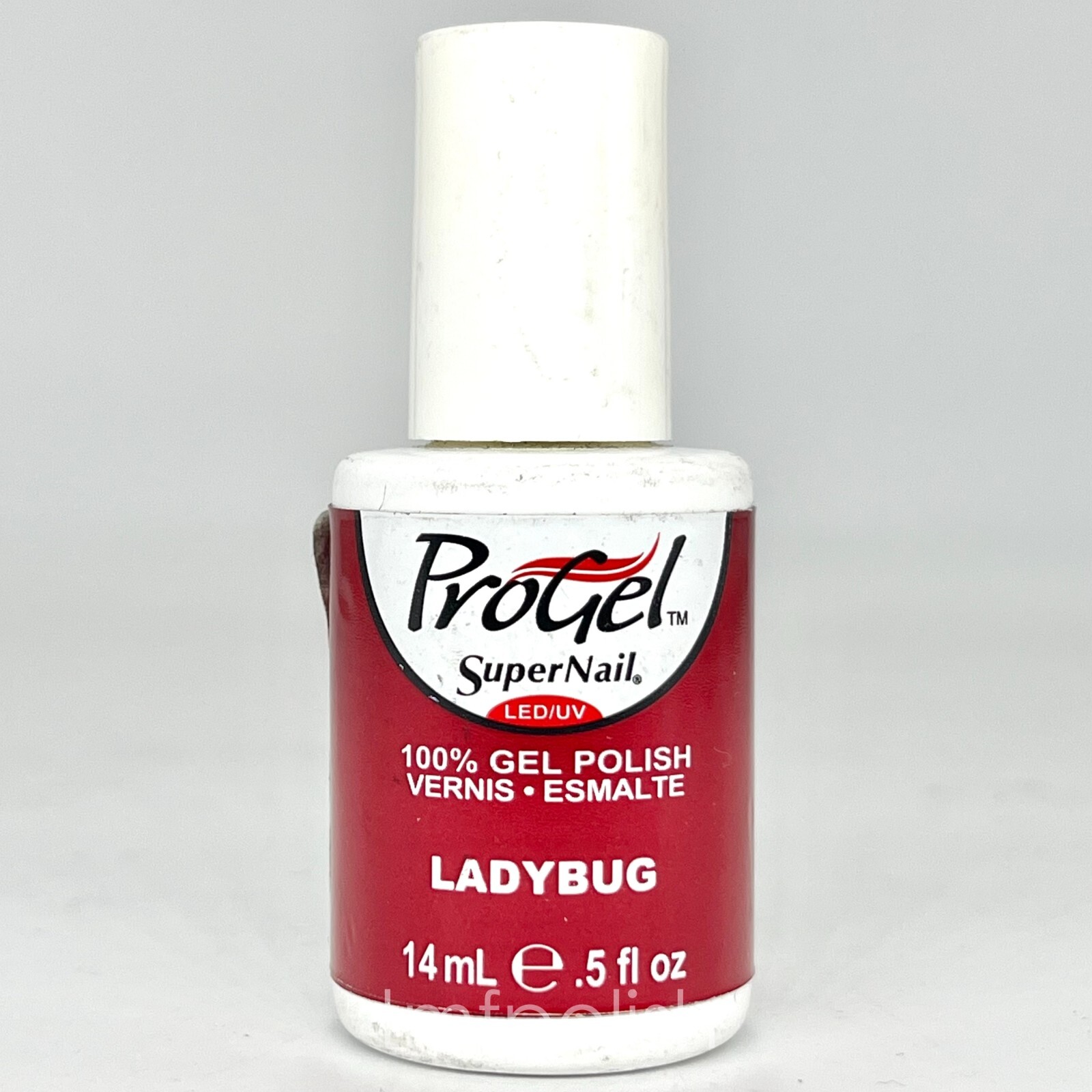 Brand New ProGel SuperNail UV/LED Gel Polish - Ladybug 0.5 fl oz