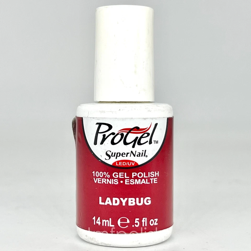 Nuevo esmalte en gel ProGel SuperNail UV/LED - Ladybug 0,5 fl oz Foto 2 de 3