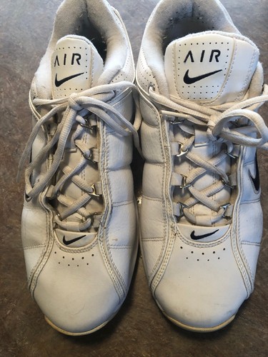 Nike Hombre 12 US Air Vxt II Cruz Zapatillas Zapatos Atléticos De Cuero  Blanco 316104 141 | eBay