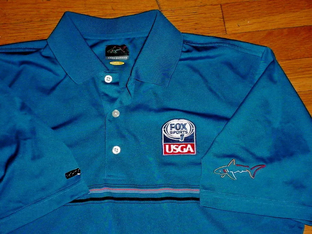 Golf shirt discount with fox logo