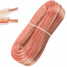 New Speaker Wire 22 GA Gauge 25 Feet ft Heavy Duty Marine Car Home Audio Cable