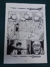 1986 Aircel Comics SAMURAI #8 page 16 Barry Blair NIGHTWYND - Original Comic Art