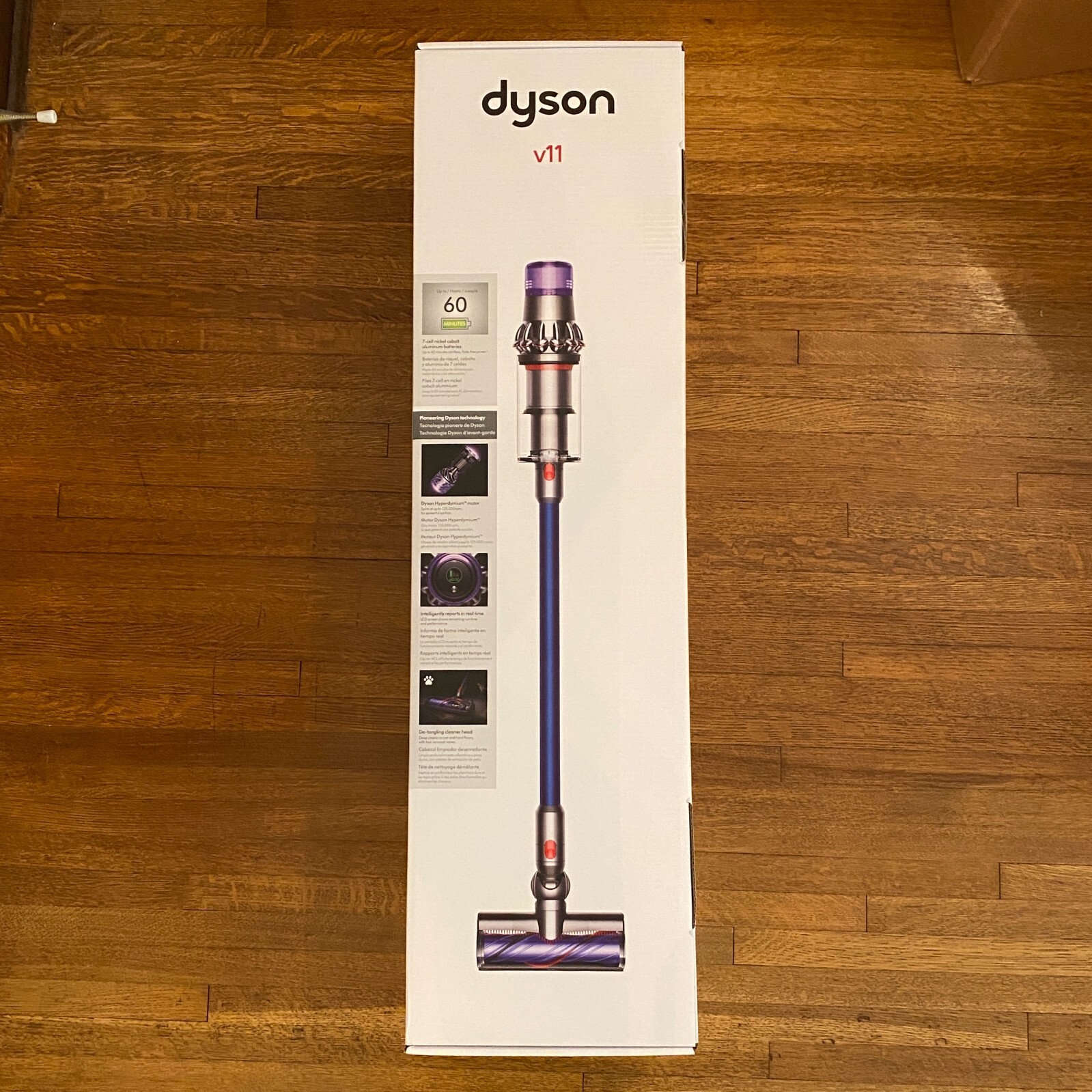 Dyson V11 Stick Vacuum Cleaner Nickel/Blue BRAND NEW FACTORY SEALED
