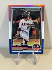 2023 Panini Stars and Stripes Red White Blue Maui Ahuna #94 Panini