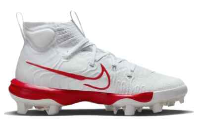 Size 13.5 baseball cleats, perfect condition, never worn. White/red, metal. Under Armour | Shoes | Size 35 Baseball Cleats Perfect  main image 3