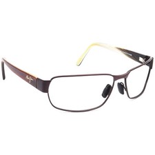 Maui Jim Sunglasses Frame Only MJ-249-19M Espresso Brown Wrap Italy 65 mm