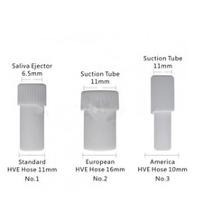 Dental Suction Tube Convertor Saliva Ejector Suction HVE/SE Hose L/S/Universal