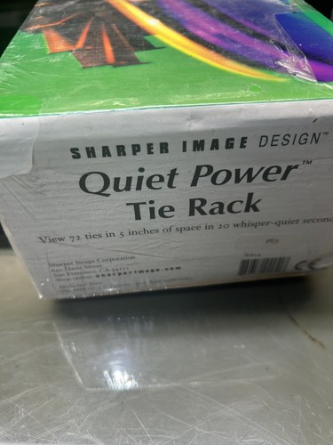 Sharper Image Design Quiet Power · Tie & Belt Rack · View 72 Ties New In Box - 第 12/12 張圖片