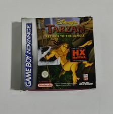 TARZAN RETURN TO THE JUNGLE ITALIANO GAMEBOY ADVANCE GBA ORIGINALE COMPLETO
