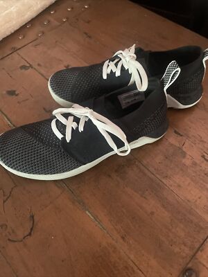 Merrell Bondi Stretch Ac Women's Shoes Black Grey 6.5 Hiking Lace Up Sneakers