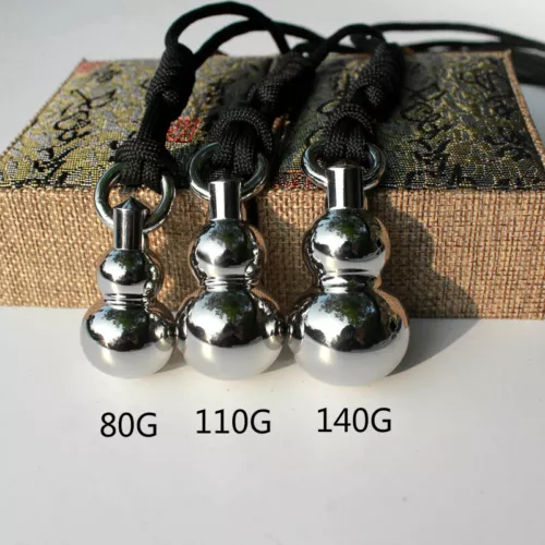 EDC Stainless Steel Meteor Hammer Martial Arts Gourd Rope for Pendant Keyring - Picture 4 of 7