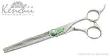 Kenchii Grooming T Series Professional Dog Shears, Sraight,  Curved, Thinner