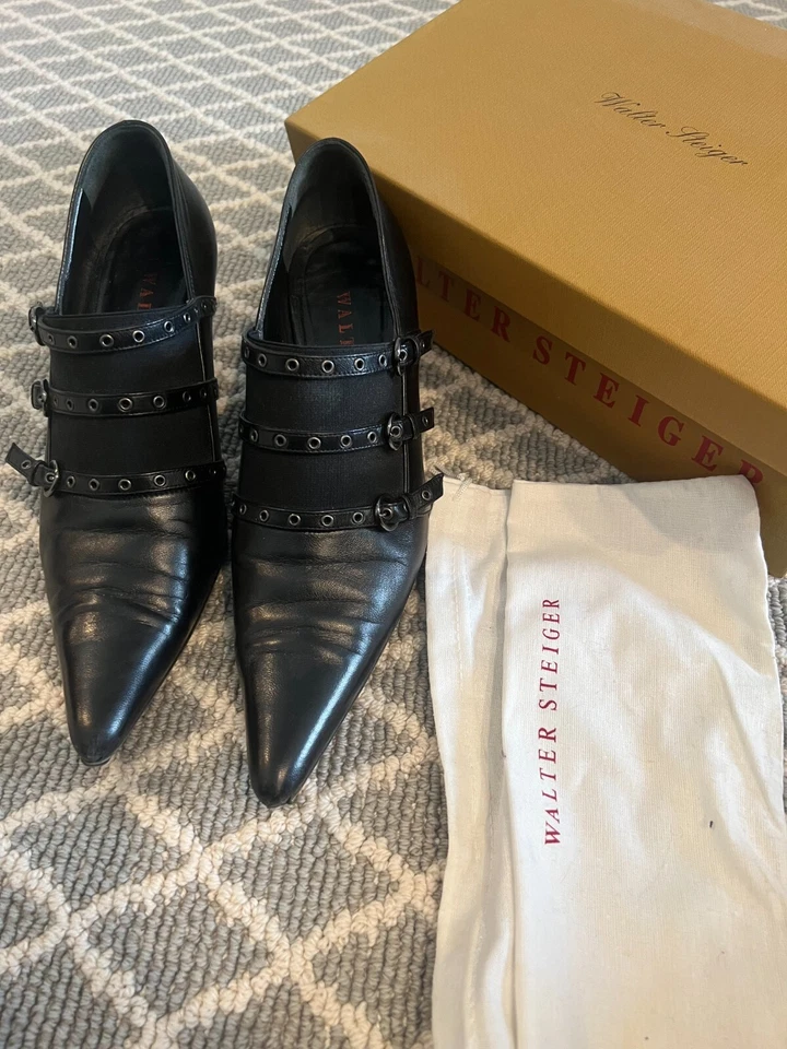 Ботинки с острым носком Walter Steiger 7,5 б/у в отличном состоянии - Изображение 2 из 4