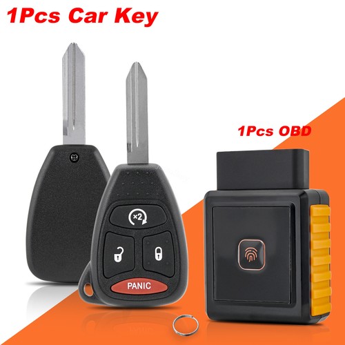 4 Button Remote Car Key Fob + Programmer Tool Kit For Dodge Dakota 2005 - 2011 - Picture 7 of 10