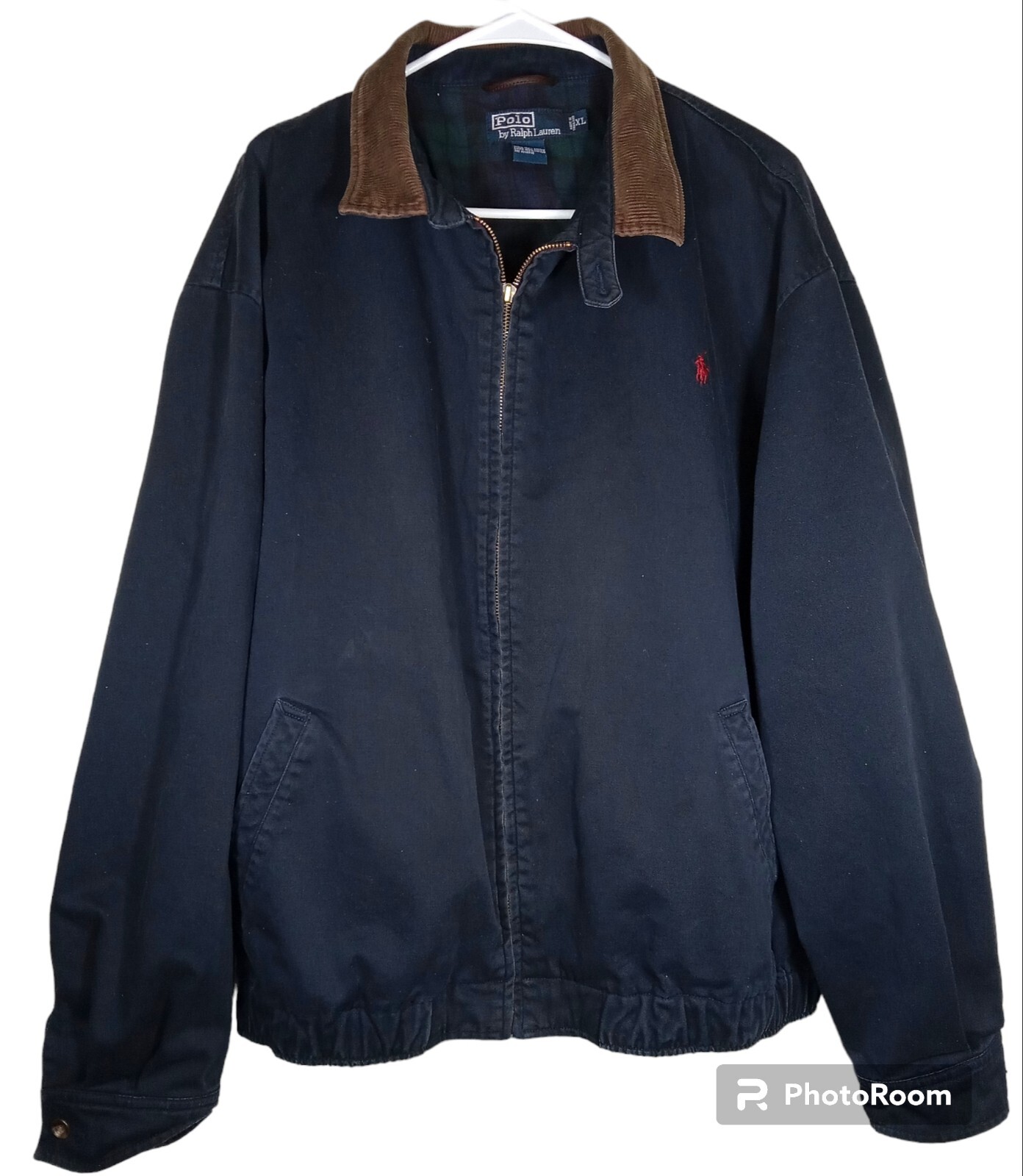 Polo by Ralph Lauren Men's Jacket XL Full Zip Flannel Linning Corduroy