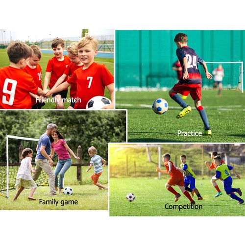 Everfit Portable Soccer Football Goal Net Kids Outdoor Training Sports - Picture 3 of 11