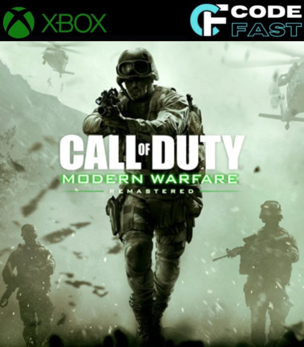 Call of Duty Modern Warfare Remastered Xbox One Series XlS